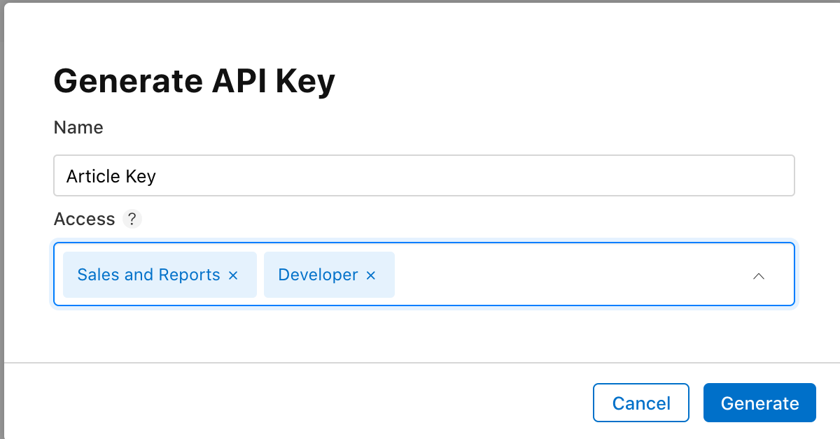 Share a App Store Connect API key with multiple developers