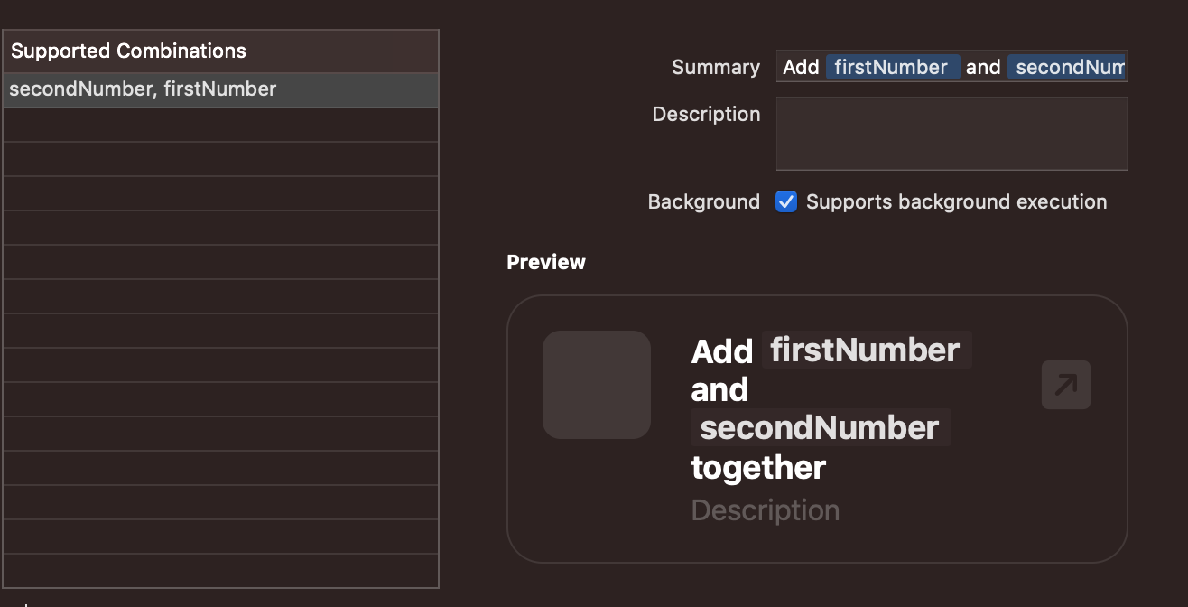 Shortcut Summary Customization